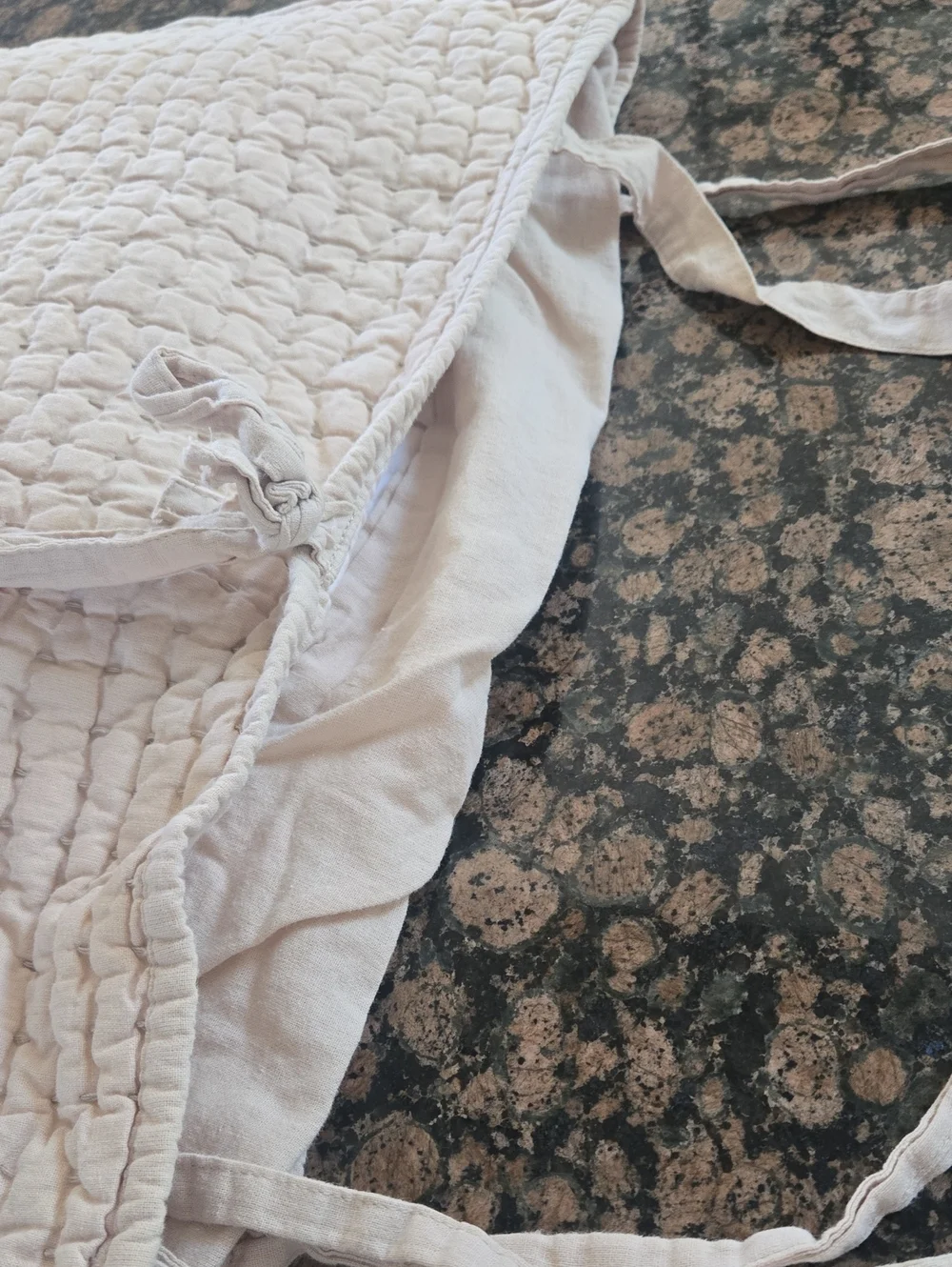 2 Pottery Barn Quilted Pin Tuck Euro Sham